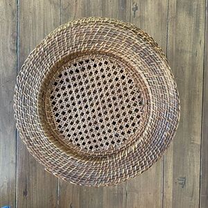 Woven Rattan Decorative Placemats / Chargers